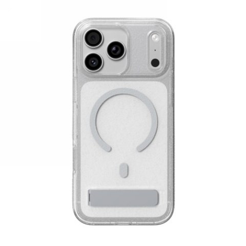 ZAGG Milan Snap KS - etui do iPhone 18 Pro Max / 17 Pro Max kompatybilne z MagSafe (glitter silver)