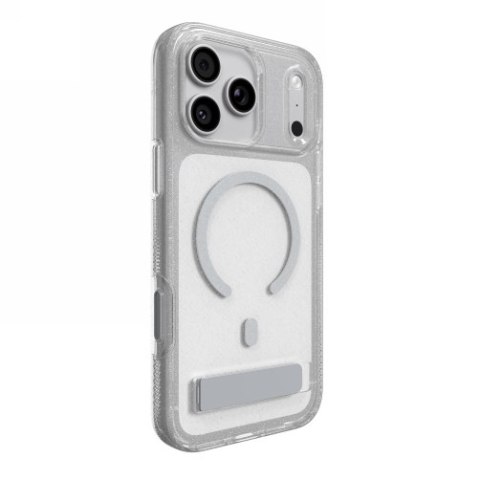ZAGG Milan Snap KS - etui do iPhone 18 Pro Max / 17 Pro Max kompatybilne z MagSafe (glitter silver)