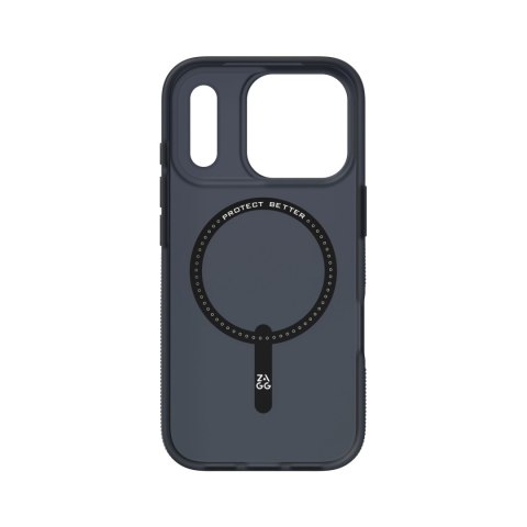 ZAGG Milan Snap - etui do iPhone 18 Pro / 17 Pro kompatybilne z MagSafe (raven feather)