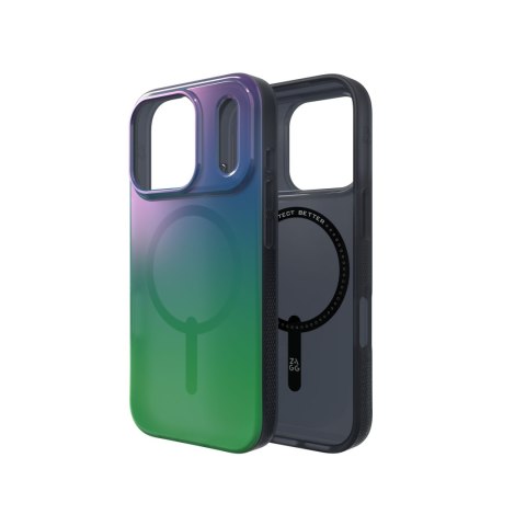 ZAGG Milan Snap - etui do iPhone 18 Pro / 17 Pro kompatybilne z MagSafe (raven feather)