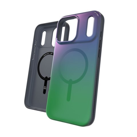 ZAGG Milan Snap - etui do iPhone 18 Pro Max / 17 Pro Max kompatybilne z MagSafe (raven feather)