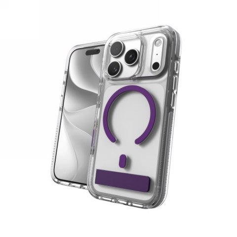 ZAGG Santa Cruz Snap KS - etui do iPhone 18 Pro / 17 Pro kompatybilne z MagSafe (purple)
