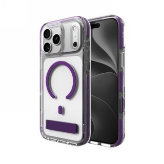 ZAGG Santa Cruz Snap KS - etui do iPhone 18 Pro Max / 17 Pro Max kompatybilne z MagSafe (purple)