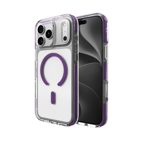 ZAGG Santa Cruz Snap - etui do iPhone 18 Pro Max / 17 Pro Max kompatybilne z MagSafe (purple)