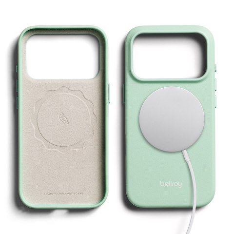 Bellroy INNOVERA Case - etui do iPhone 18 Pro / 17 Pro kompatybilne z MagSafe (mint)