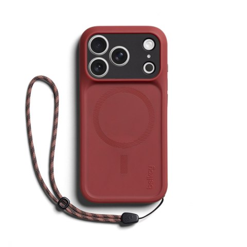 Bellroy Venture Case - etui do iPhone 18 Pro / 17 Pro kompatybilne z MagSafe oraz smycz na nadgarstek do telefonu (canyon)