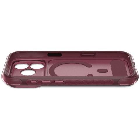 Decoded AntiMicrobial Hybrid Stand Backcover - etui do iPhone 18 Pro Max / 17 Pro Max kompatybilne z MagSafe (rose quartz)