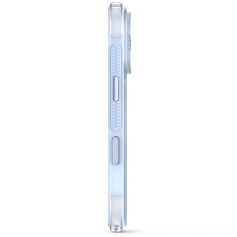 Decoded AntiMicrobial Hybrid Stand Backcover - etui z podstawką do iPhone 18 Pro / 17 Pro kompatybilne z MagSafe (clear navy)