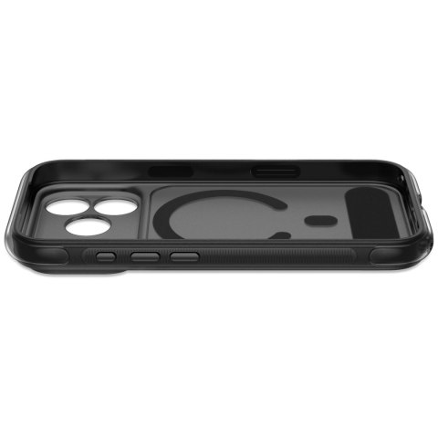 Decoded AntiMicrobial Hybrid Stand Backcover - etui z podstawką do iPhone 18 Pro / 17 Pro kompatybilne z MagSafe (frosted black)