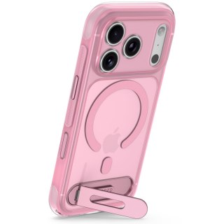 Decoded AntiMicrobial Hybrid Stand Backcover - etui z podstawką do iPhone 18 Pro Max / 17 Pro Max kompatybilne z MagSafe (clear 