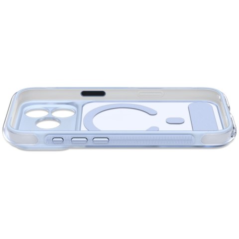 Decoded AntiMicrobial Hybrid Stand Backcover - etui z podstawką do iPhone 18 Pro Max / 17 Pro Max kompatybilne z MagSafe (clear 