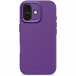 Decoded AntiMicrobial Silicone Backcover - silikonowa obudowa ochronna do iPhone 17 kompatybilna z MagSafe (future dusk)