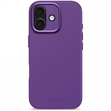 Decoded AntiMicrobial Silicone Backcover - silikonowa obudowa ochronna do iPhone 17 kompatybilna z MagSafe (future dusk)