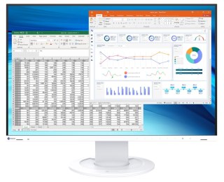 EIZO FlexScan EV2410R-WT - monitor 24,1", 1920 x 1200, FullHD, 16:10, 7 lat gwarancji (biały)