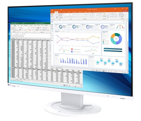 EIZO FlexScan EV2410R-WT - monitor 24,1", 1920 x 1200, FullHD, 16:10, 7 lat gwarancji (biały)