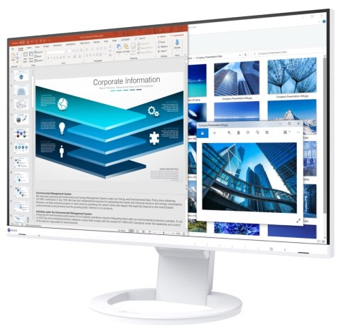 EIZO FlexScan EV2480-WT - monitor 23,8", 1920 x 1080, FullHD, 16:9, (biały)