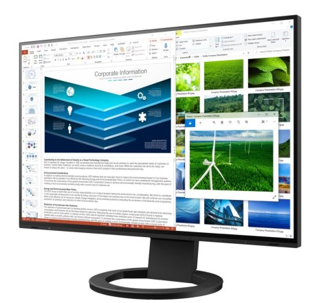 EIZO FlexScan EV2485-BK - monitor 24,1", 1920 x 1200, WUXGA, 16:10 (czarny)