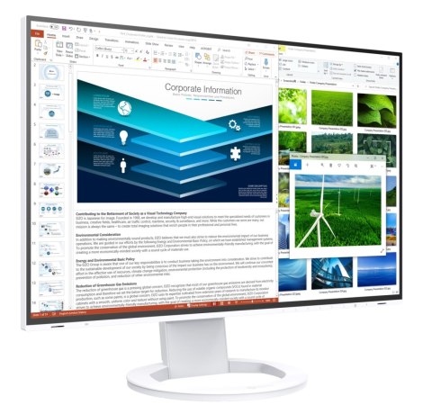EIZO FlexScan EV2485-WT - monitor 24,1", 1920 x 1200, WUXGA, 16:10 (biały)