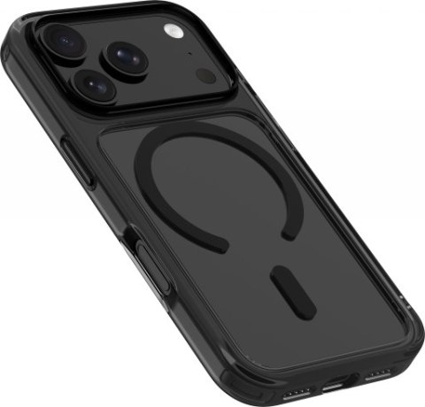 Laut Crystal Fluro - etui do iPhone 18 Pro / 17 Pro kompatybilne z MagSafe (black crystal)