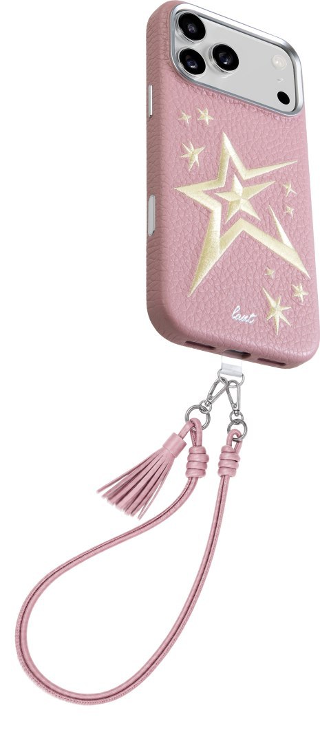Laut Twine Edge - etui do iPhone 18 Pro / 17 Pro kompatybilne z MagSafe (pink crush star)