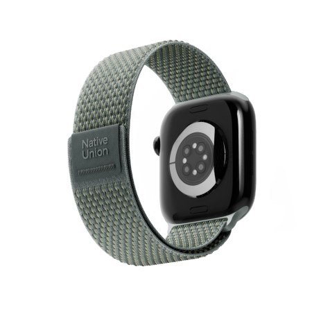 Native Union Active Watch Loop - magnetyczny pasek do Apple Watch 44mm-49mm (Apple Watch 4-11, SE 1-3, Ultra 1-3) (slate green)