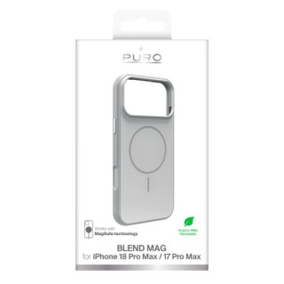 Puro Bicol Mag - etui do iPhone 18 Pro Max / 17 Pro Max kompatybilne z MagSafe (soft cloud)