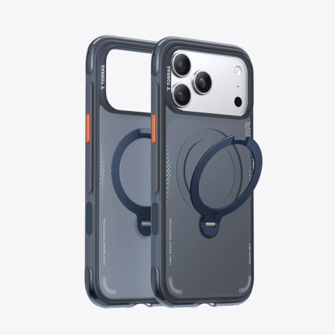 TORRAS Ostand Q3 Air - etui do iPhone 18 Pro / 17 Pro kompatybilne z MagSafe (deep blue)