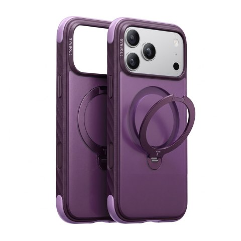 TORRAS Ostand Q3 Rugg - etui do iPhone 18 Pro Max / 17 Pro Max kompatybilne z MagSafe (purple)