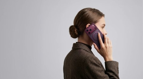 TORRAS Ostand Q3 Spin - etui do iPhone 18 Pro / 17 Pro kompatybilne z MagSafe (purple)