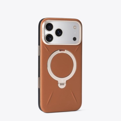 TORRAS Ostand Q3 VegSkin - etui do iPhone 18 Pro Max / 17 Pro Max kompatybilne z MagSafe (brown)