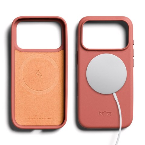 Bellroy Leather Case - etui do iPhone 18 Pro / 17 Pro kompatybilne z MagSafe (light canyon)