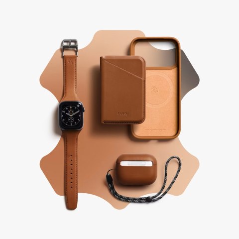 Bellroy Leather Case - etui do iPhone 18 Pro / 17 Pro kompatybilne z MagSafe (toffee)