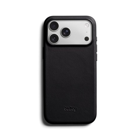 Bellroy Leather Case - etui do iPhone 18 Pro Max / 17 Pro Max kompatybilne z MagSafe (black)