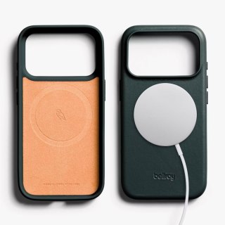 Bellroy Leather Case - etui do iPhone 18 Pro Max / 17 Pro Max kompatybilne z MagSafe (deep ocean)