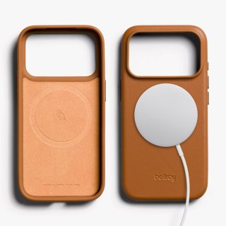 Bellroy Leather Case - etui do iPhone 18 Pro Max / 17 Pro Max kompatybilne z MagSafe (toffee)