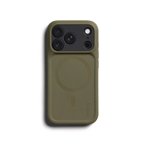 Bellroy Venture Case - etui do iPhone 18 Pro / 17 Pro kompatybilne z MagSafe oraz smycz na nadgarstek do telefonu (woodlands)