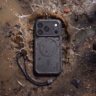Bellroy Venture Case - etui do iPhone 18 Pro Max / 17 Pro Max kompatybilne z MagSafe oraz smycz na nadgarstek do telefonu (shado