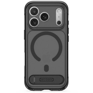 Decoded AntiMicrobial Hybrid Stand Backcover - etui z podstawką do iPhone 18 Pro Max / 17 Pro Max kompatybilne z MagSafe (froste