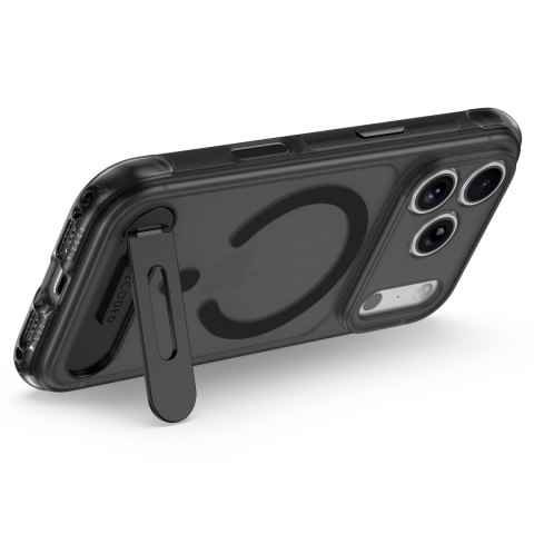 Decoded AntiMicrobial Hybrid Stand Backcover - etui z podstawką do iPhone 18 Pro Max / 17 Pro Max kompatybilne z MagSafe (froste