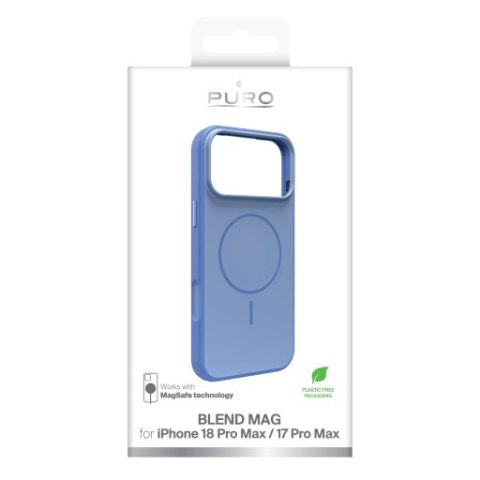 Puro Bicol Mag - etui do iPhone 18 Pro Max / 17 Pro Max kompatybilne z MagSafe (polar blue)